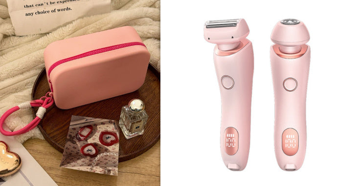 2-in-1 USB Rechargeable Epilator & Trimmer – Body, Face, and Bikini Shaver