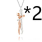 Affectionate Hug Necklace – Couples Anniversary & Valentine's Day Gift