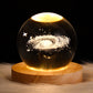 Luminous Starry Sky & Moon Crystal Ball – Projection Night Lamp & Creative Gift