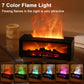 Flame Aromatherapy Diffuser – Colorful Essential Oil & 3D Flame Humidifier