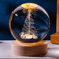 Luminous Starry Sky & Moon Crystal Ball – Projection Night Lamp & Creative Gift