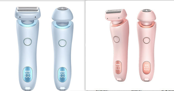 2-in-1 USB Rechargeable Epilator & Trimmer – Body, Face, and Bikini Shaver