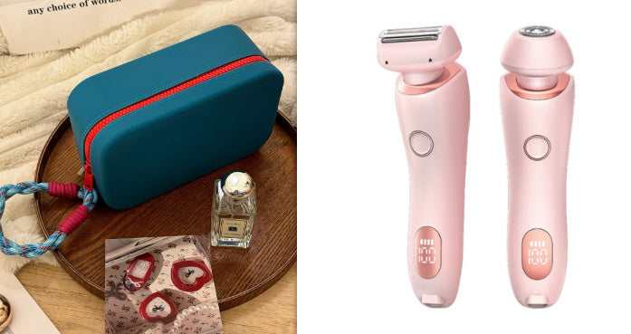 2-in-1 USB Rechargeable Epilator & Trimmer – Body, Face, and Bikini Shaver