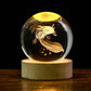 Luminous Starry Sky & Moon Crystal Ball – Projection Night Lamp & Creative Gift