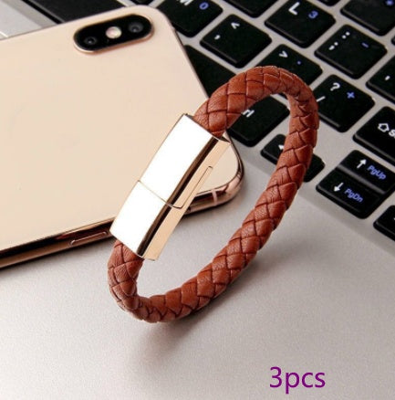 Bracelet USB Charging Cable – Compatible with iPhone 14/13 Max & USB-C