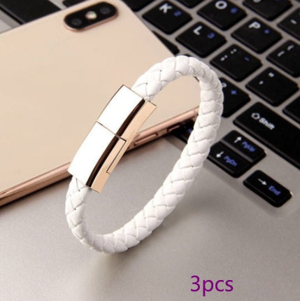 Bracelet USB Charging Cable – Compatible with iPhone 14/13 Max & USB-C