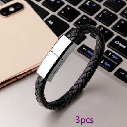 Bracelet USB Charging Cable – Compatible with iPhone 14/13 Max & USB-C