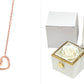 Rotating Rose Soap Gift Box – Jewelry Packaging for Valentine's Day