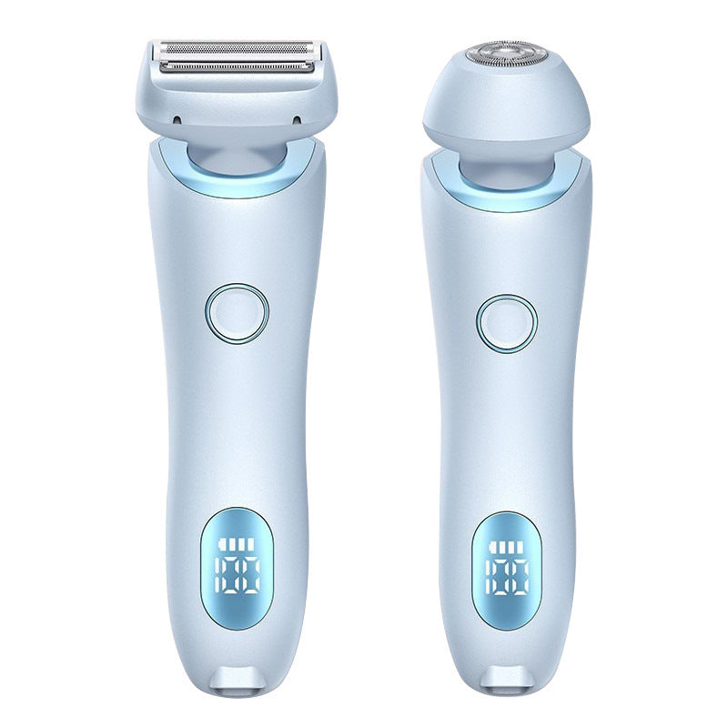 2-in-1 USB Rechargeable Epilator & Trimmer – Body, Face, and Bikini Shaver