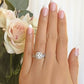 Couple Rings Wedding Engagement Rings Fashion Ladies Inlaid Diamond Rings