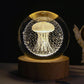 Luminous Starry Sky & Moon Crystal Ball – Projection Night Lamp & Creative Gift