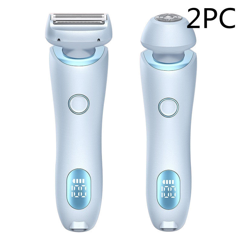 2-in-1 USB Rechargeable Epilator & Trimmer – Body, Face, and Bikini Shaver