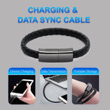 Bracelet USB Charging Cable – Compatible with iPhone 14/13 Max & USB-C