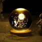 Luminous Starry Sky & Moon Crystal Ball – Projection Night Lamp & Creative Gift